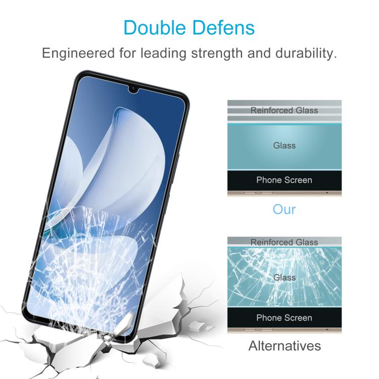 For Realme Narzo 80 Lite 4G 10pcs 0.26mm 9H 2.5D Tempered Glass Film