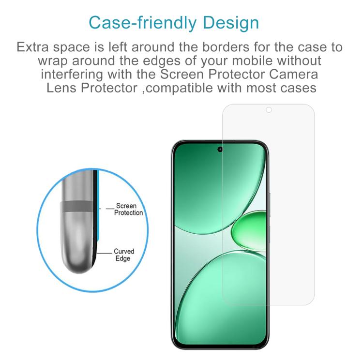 For Realme C85 5G 10pcs 0.26mm 9H 2.5D Tempered Glass Film