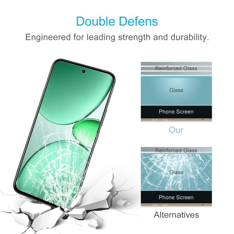 For Realme C85 5G 10pcs 0.26mm 9H 2.5D Tempered Glass Film