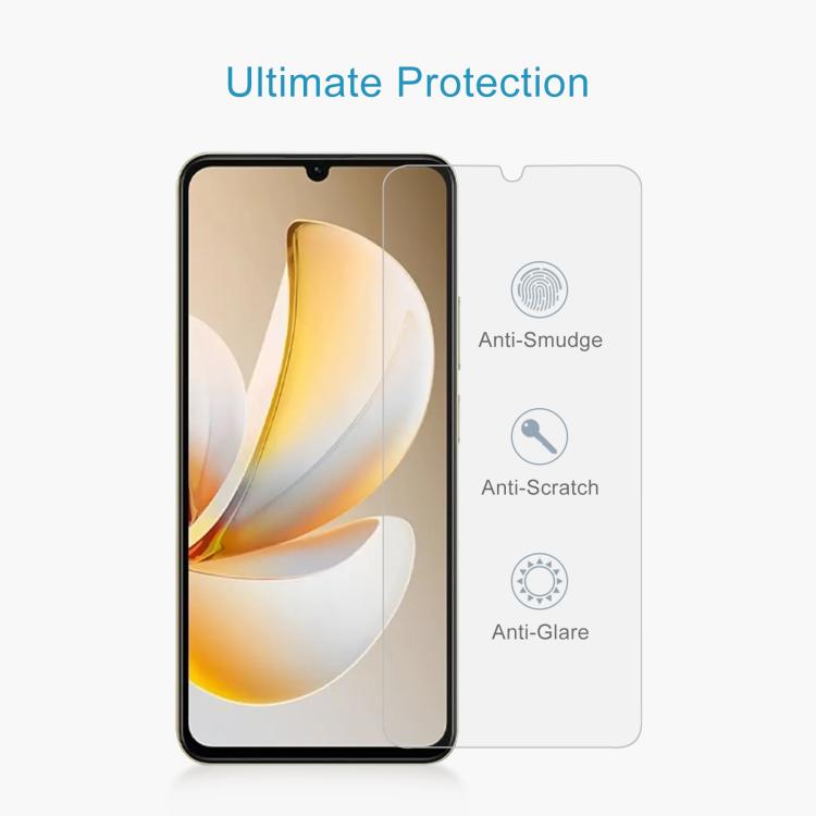 For Realme Note 70 4G 10pcs 0.26mm 9H 2.5D Tempered Glass Film