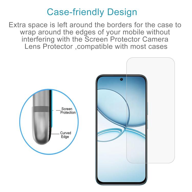 For Realme Narzo 90X 5G 10pcs 0.26mm 9H 2.5D Tempered Glass Film