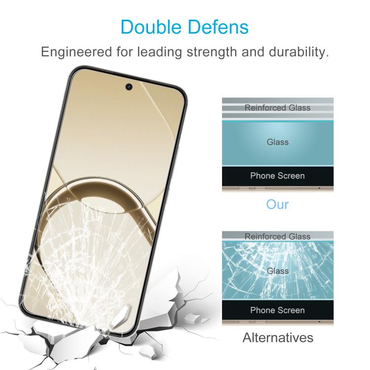 For Realme 16 5G 10pcs 0.26mm 9H 2.5D Tempered Glass Film