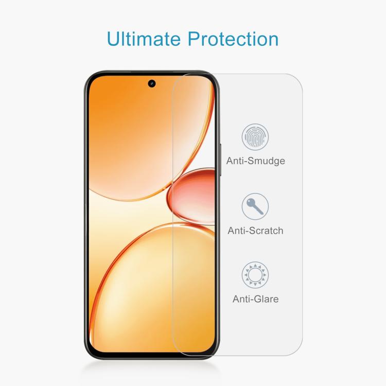 For Realme C85 4G 10pcs 0.26mm 9H 2.5D Tempered Glass Film