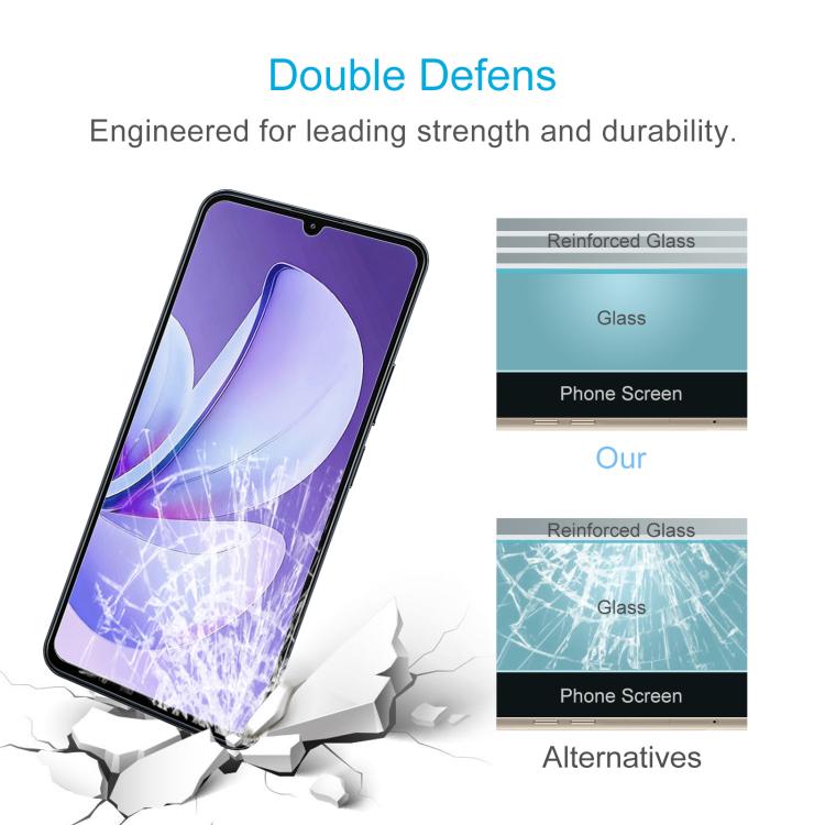For Realme P4 Lite 4G 10pcs 0.26mm 9H 2.5D Tempered Glass Film