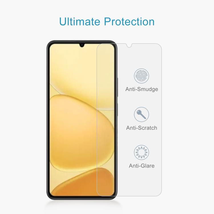 For Realme Note 80 4G 10pcs 0.26mm 9H 2.5D Tempered Glass Film