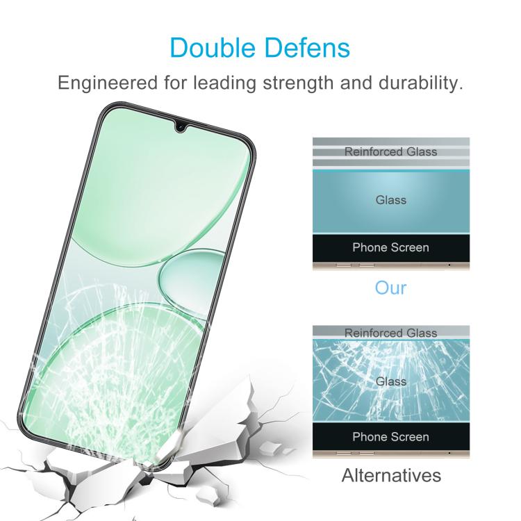 For Realme P4 Lite 5G 10pcs 0.26mm 9H 2.5D Tempered Glass Film