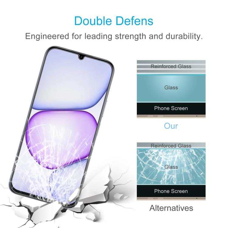 For Realme C100 4G 10pcs 0.26mm 9H 2.5D Tempered Glass Film