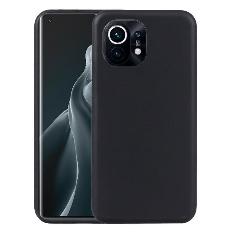 For Xiaomi Mi 11 TPU Phone Case(Black)