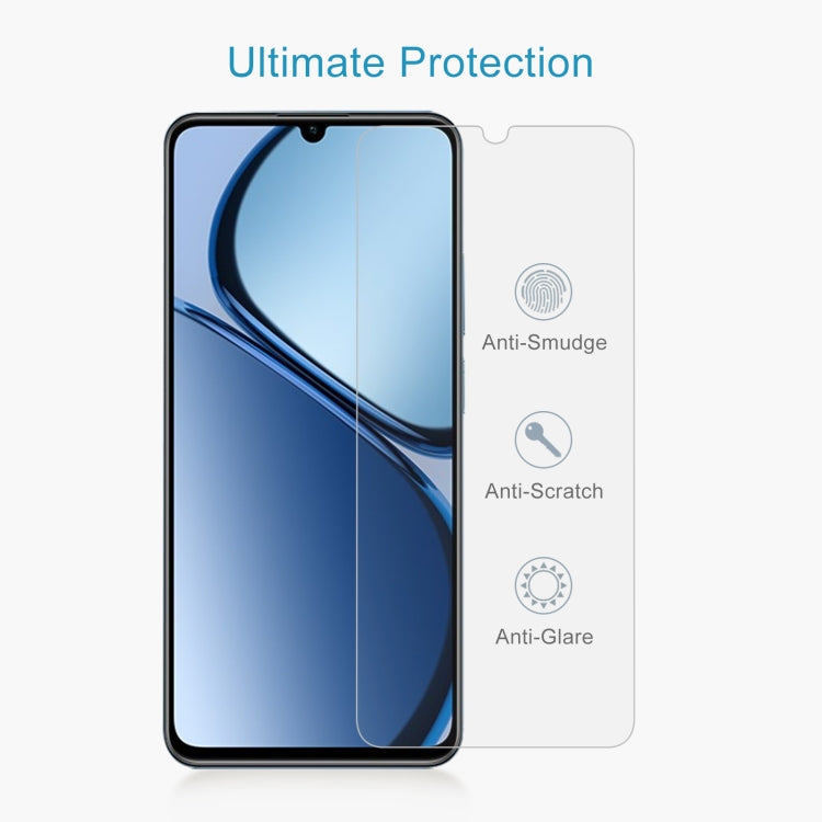For Realme C65s 50pcs 0.26mm 9H 2.5D Tempered Glass Film