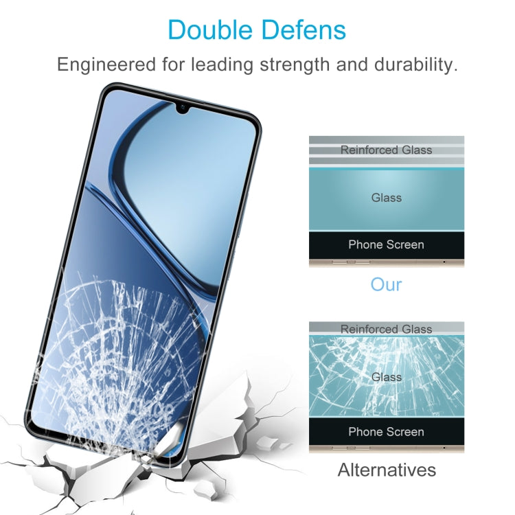 For Realme C65s 50pcs 0.26mm 9H 2.5D Tempered Glass Film