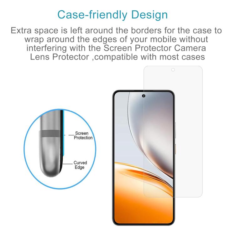 For Realme P3 5G 50pcs 0.26mm 9H 2.5D Tempered Glass Film