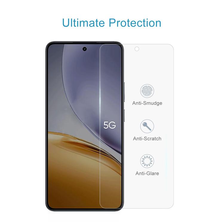 For Realme 14T 5G 50pcs 0.26mm 9H 2.5D Tempered Glass Film