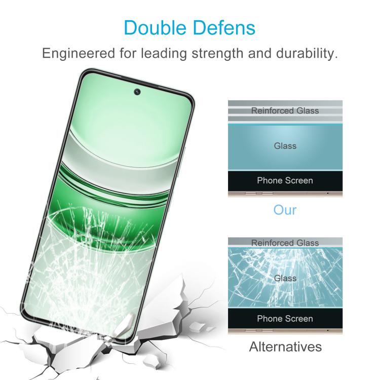 For Realme C73 5G 50pcs 0.26mm 9H 2.5D Tempered Glass Film