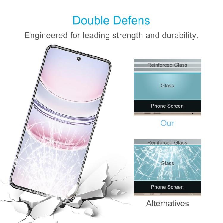 For Realme Narzo 80 Lite 5G 50pcs 0.26mm 9H 2.5D Tempered Glass Film