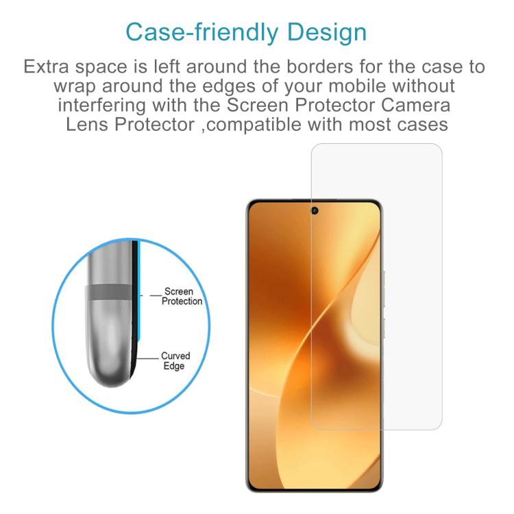 For Realme 15 5G 50pcs 0.26mm 9H 2.5D Tempered Glass Film