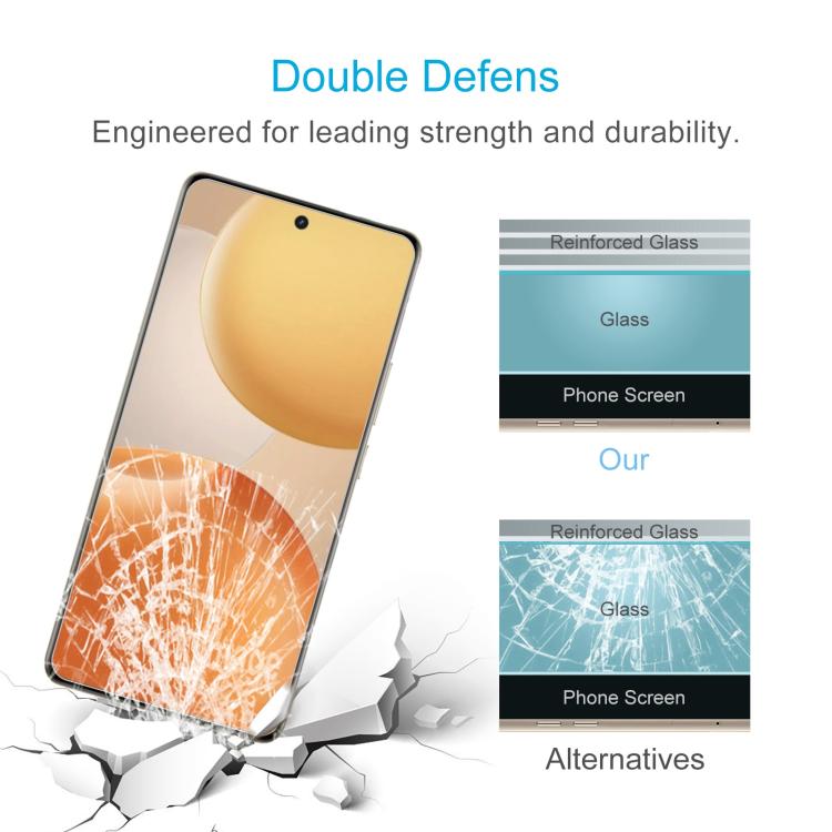 For Realme P4 5G 50pcs 0.26mm 9H 2.5D Tempered Glass Film