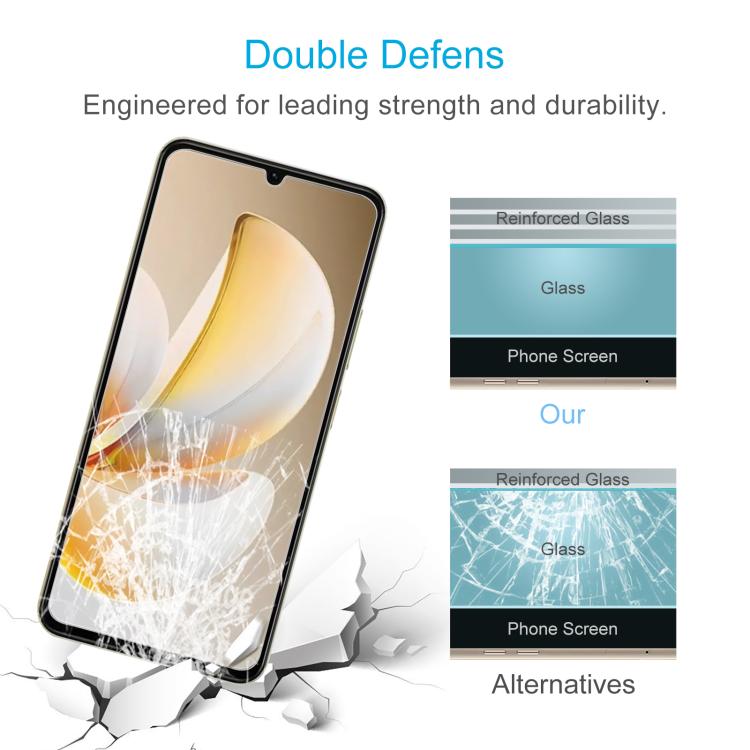 For Realme Note 70 4G 50pcs 0.26mm 9H 2.5D Tempered Glass Film