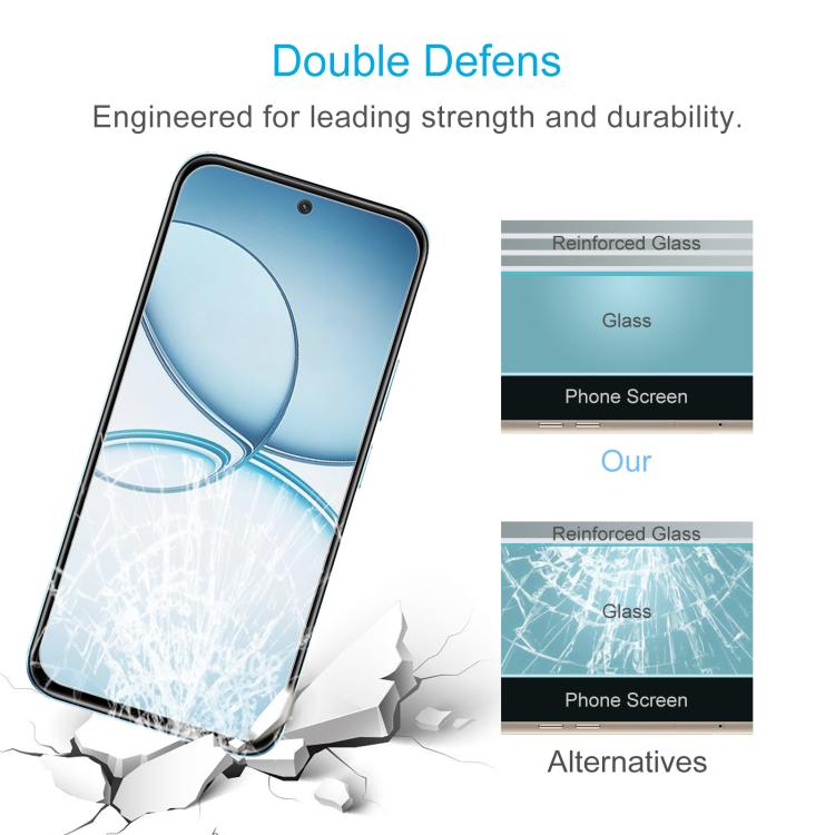For Realme Narzo 90X 5G 50pcs 0.26mm 9H 2.5D Tempered Glass Film