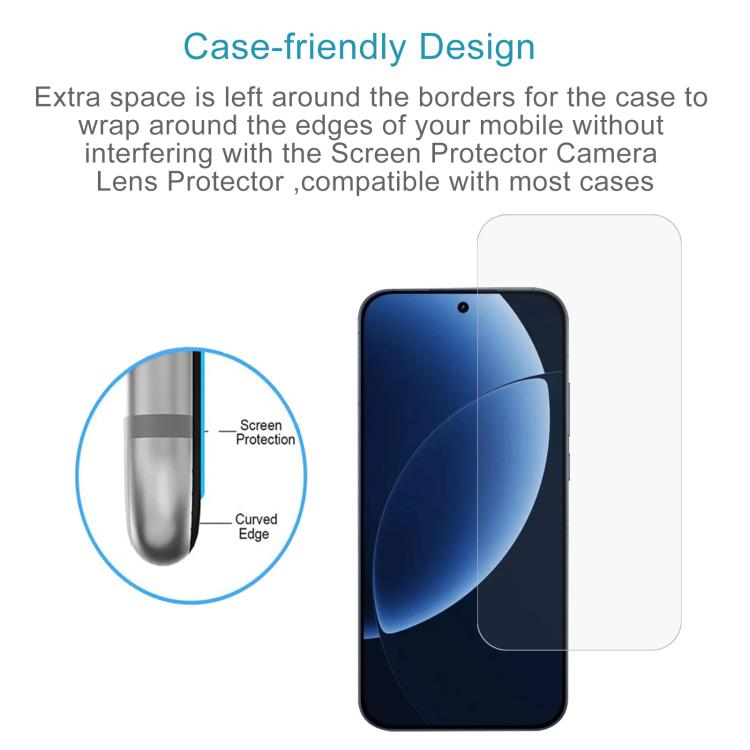 For Realme GT 8 Pro Global 50pcs 0.26mm 9H 2.5D Tempered Glass Film