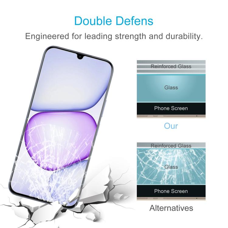For Realme C83 5G 50pcs 0.26mm 9H 2.5D Tempered Glass Film