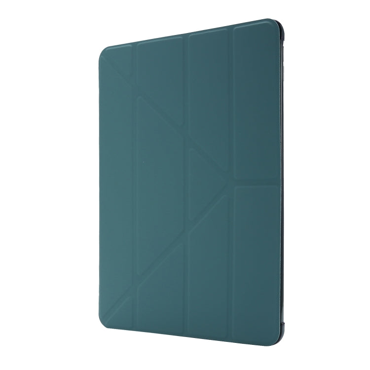 For iPad 10.2 2021 / 2020 / 2019 Airbag Deformation Horizontal Flip Leather Case with Holder & Pen Holder