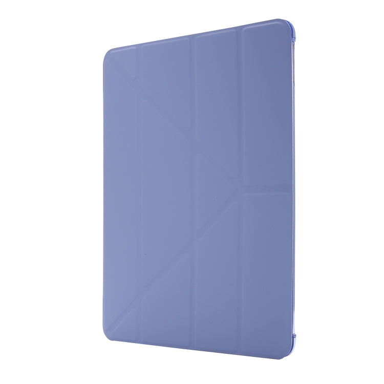 For iPad 10.2 2021 / 2020 / 2019 Airbag Deformation Horizontal Flip Leather Case with Holder & Pen Holder