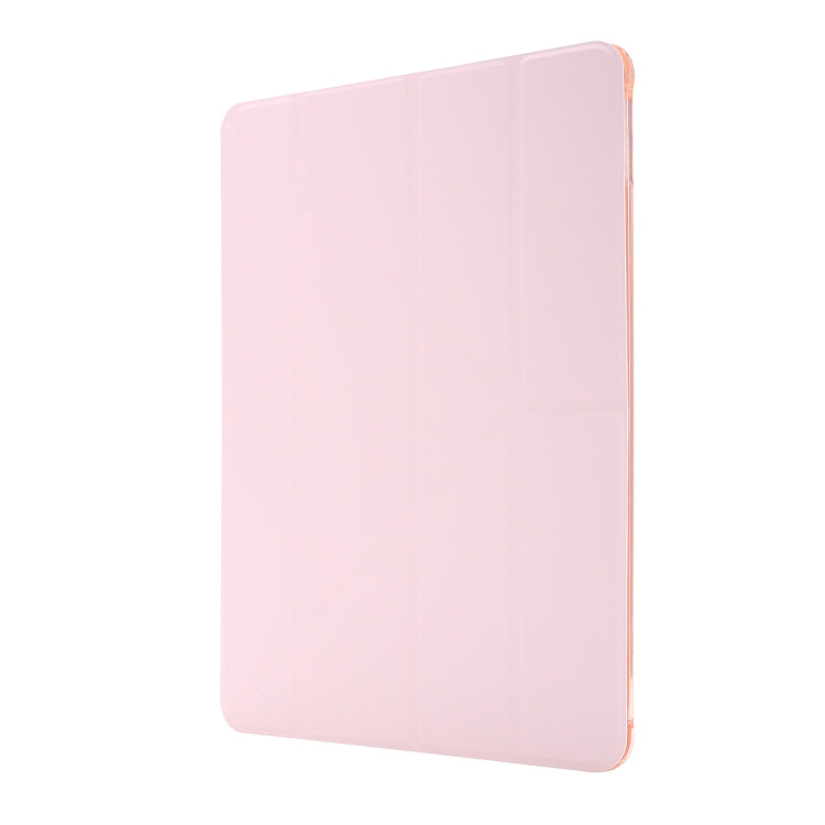 For iPad 10.2 2021 / 2020 / 2019 Airbag Deformation Horizontal Flip Leather Case with Holder & Pen Holder