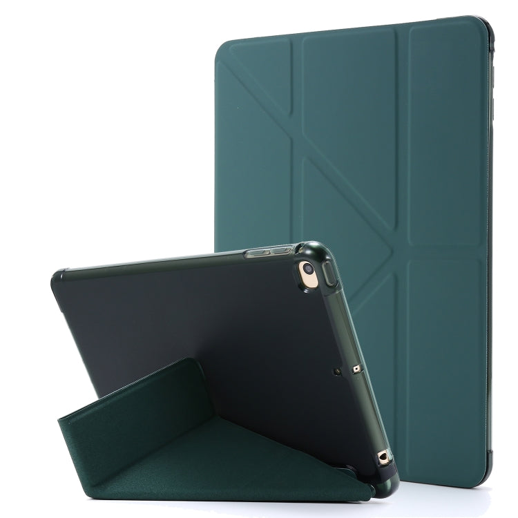 For iPad Mini 4 Airbag Deformation Horizontal Flip Leather Case with Holder