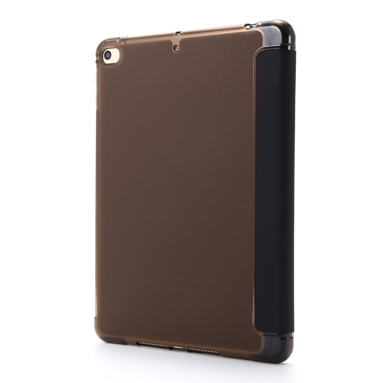 For iPad Mini 4 Airbag Deformation Horizontal Flip Leather Case with Holder