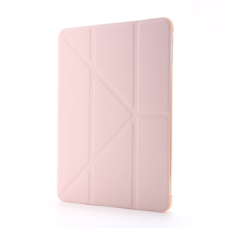 For iPad Mini 4 Airbag Deformation Horizontal Flip Leather Case with Holder