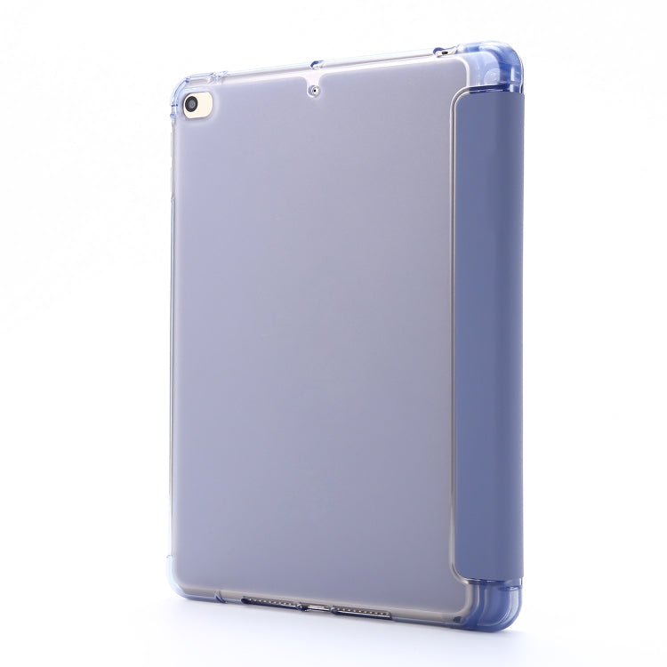 For iPad Mini (2019) Airbag Deformation Horizontal Flip Leather Case with Holder & Pen Holder