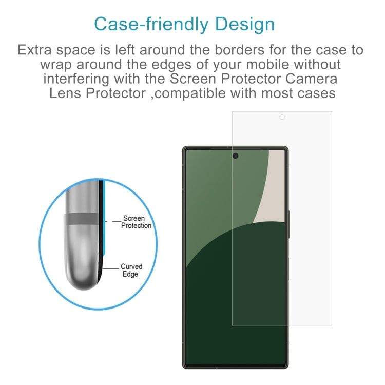 For Sharp Aquos R9 10pcs 0.26mm 9H 2.5D Tempered Glass Film
