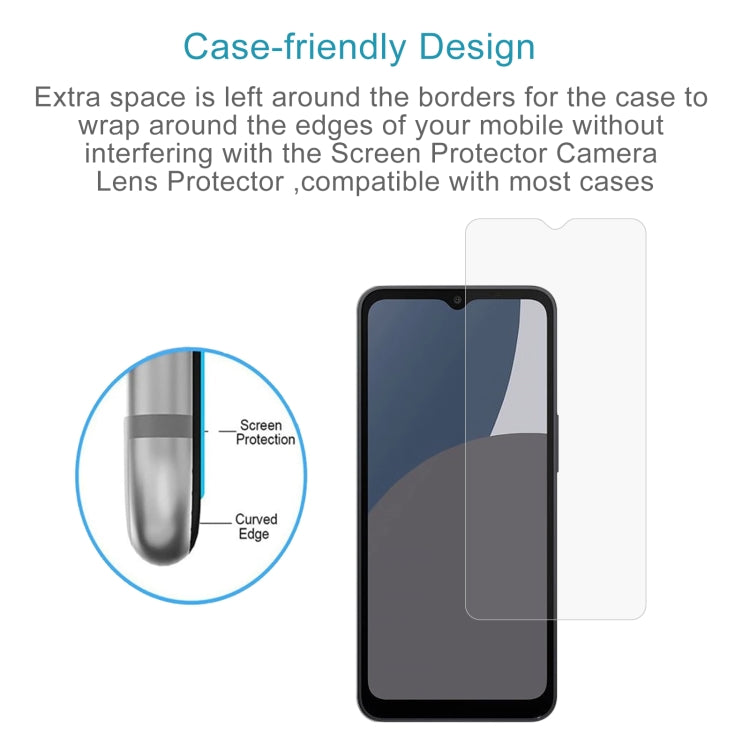 For Sharp Aquos Wish4 10pcs 0.26mm 9H 2.5D Tempered Glass Film
