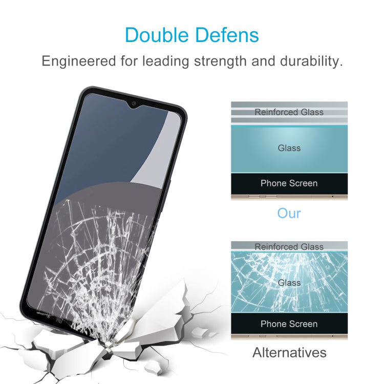 For Sharp Aquos Wish4 10pcs 0.26mm 9H 2.5D Tempered Glass Film