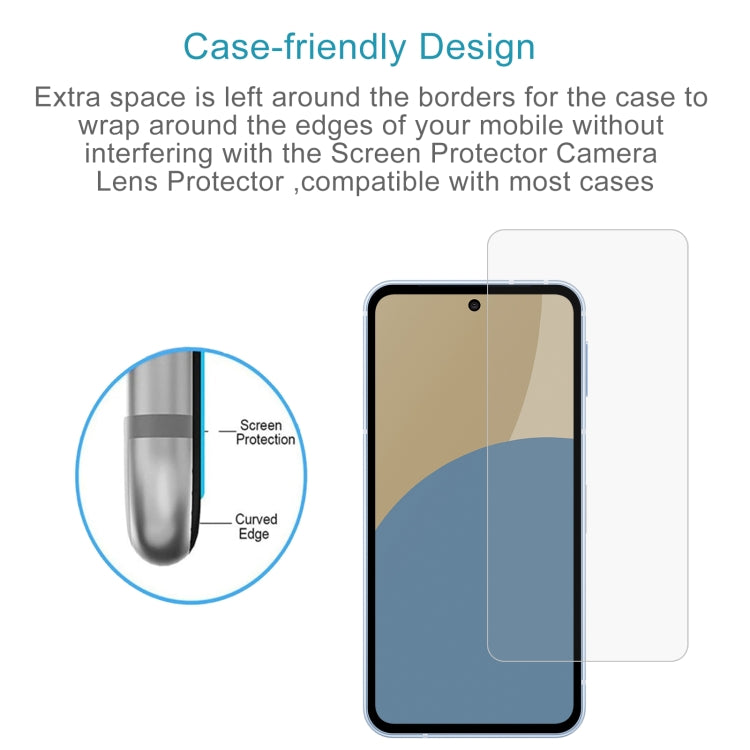 For Sharp Aquos Sense9 10pcs 0.26mm 9H 2.5D Tempered Glass Film