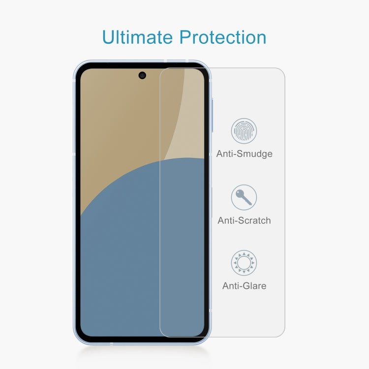 For Sharp Aquos Sense9 10pcs 0.26mm 9H 2.5D Tempered Glass Film