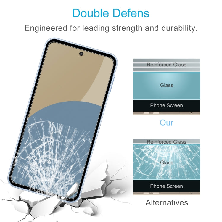 For Sharp Aquos Sense9 50pcs 0.26mm 9H 2.5D Tempered Glass Film