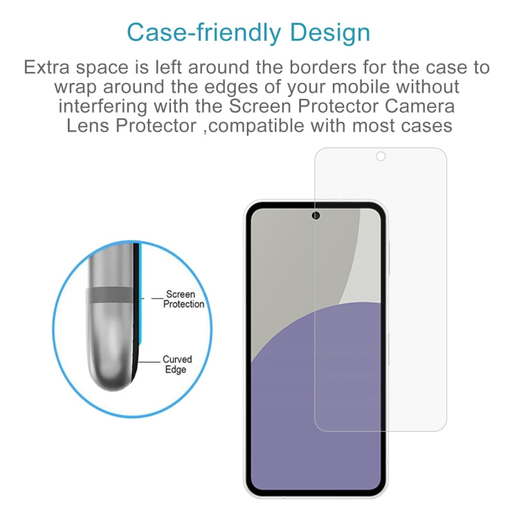 For Sharp Aquos Sense9 Plus 50pcs 0.26mm 9H 2.5D Tempered Glass Film