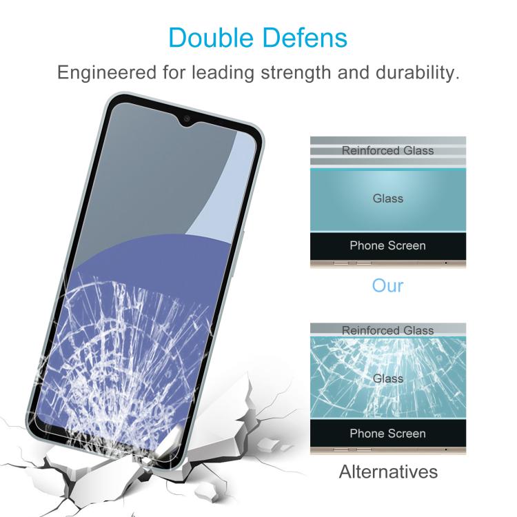 For Sharp Aquos wish5 50pcs 0.26mm 9H 2.5D Tempered Glass Film
