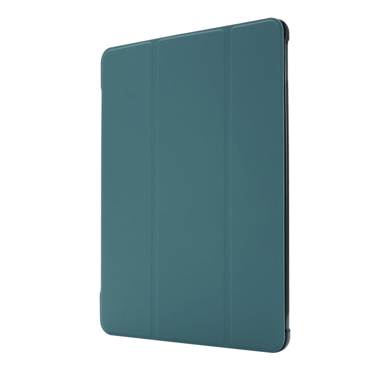 For iPad 10.2 2021 / 2020 / 2019 Airbag Horizontal Flip Leather Case with Three-fold Holder & Pen Holder