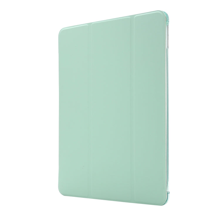 For iPad 10.2 2021 / 2020 / 2019 Airbag Horizontal Flip Leather Case with Three-fold Holder & Pen Holder