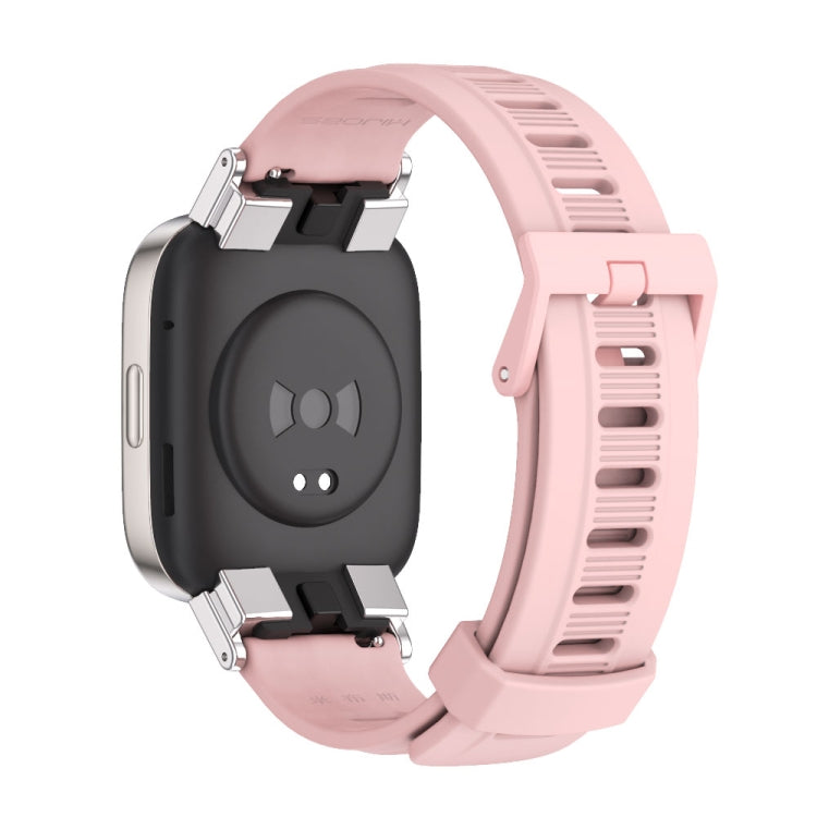 For Redmi Watch 3 Mijobs Flat Hole Breathable TPU Watch Band