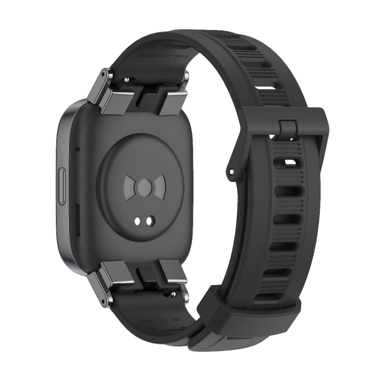 For Redmi Watch 3 Mijobs Flat Hole Breathable TPU Watch Band