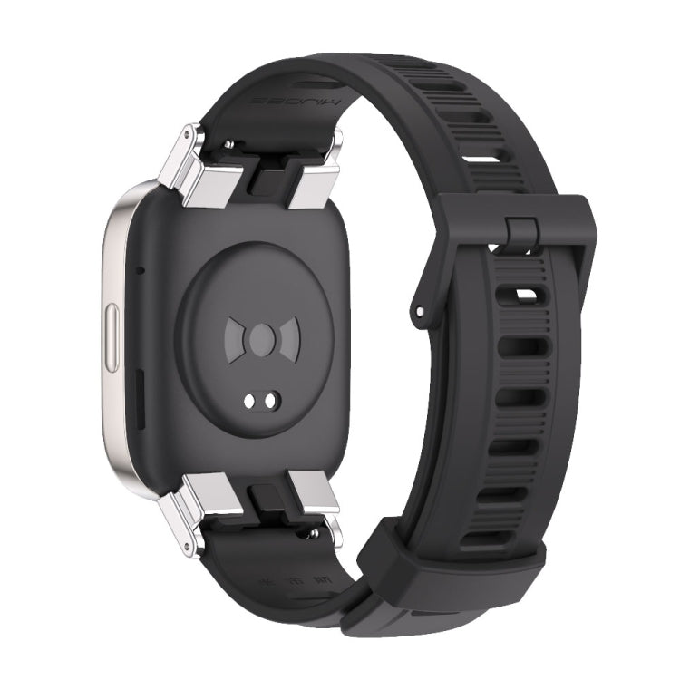 For Redmi Watch 3 Mijobs Flat Hole Breathable TPU Watch Band