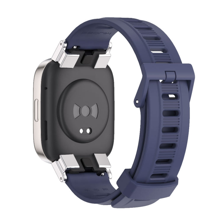 For Redmi Watch 3 Mijobs Flat Hole Breathable TPU Watch Band