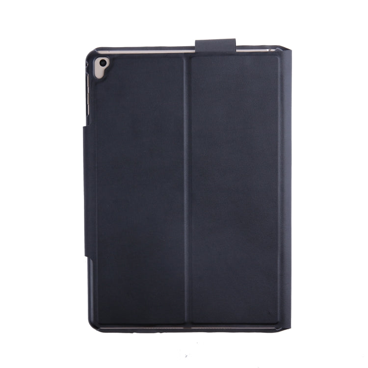 T1091 For iPad 2018 & 2017 / Pro 9.7 / Air 2 / Air Ultra-thin Integrated Touch Bluetooth Keyboard + Lambskin Texture PU Leather Tablet Case with Bracket