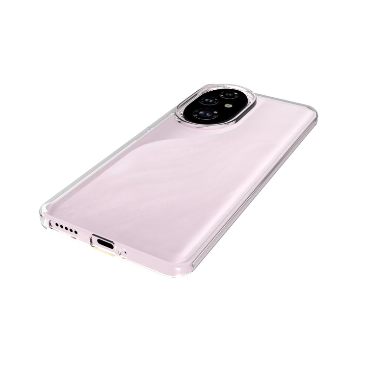 For Honor 200 Pro Waterproof Texture TPU Phone Case - Transparent