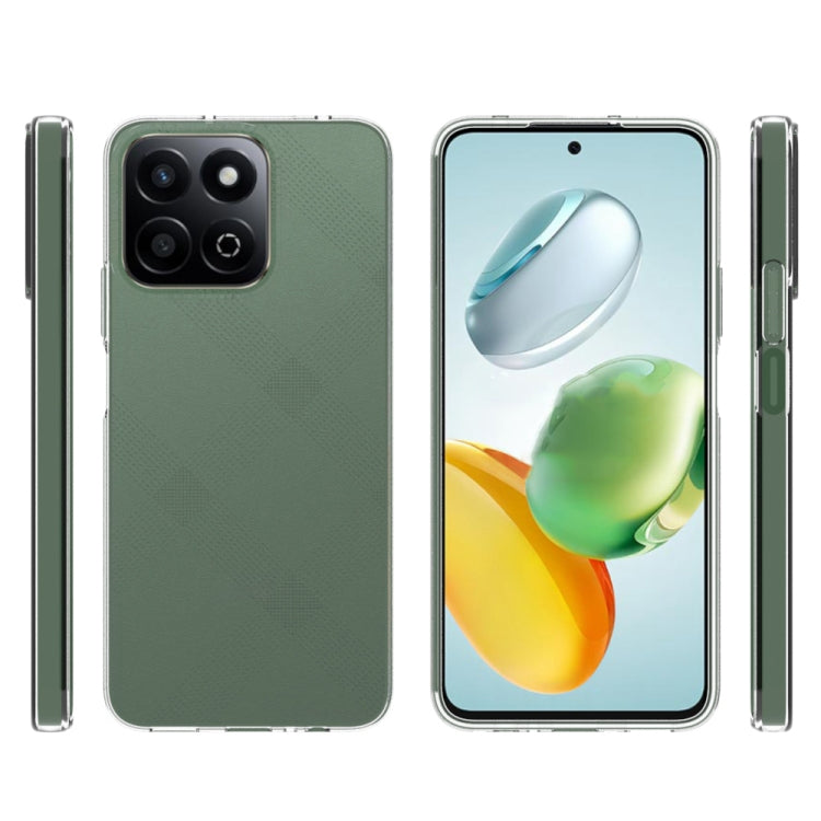For Honor 200 Smart Waterproof Texture TPU Phone Case - Transparent