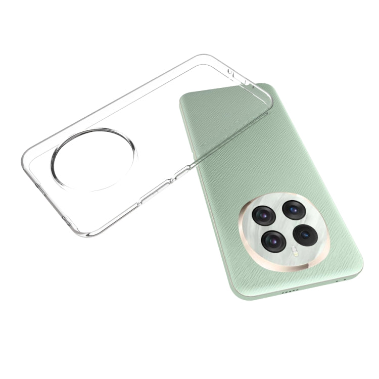 For Honor Magic7 5G Waterproof Texture TPU Phone Case - Transparent