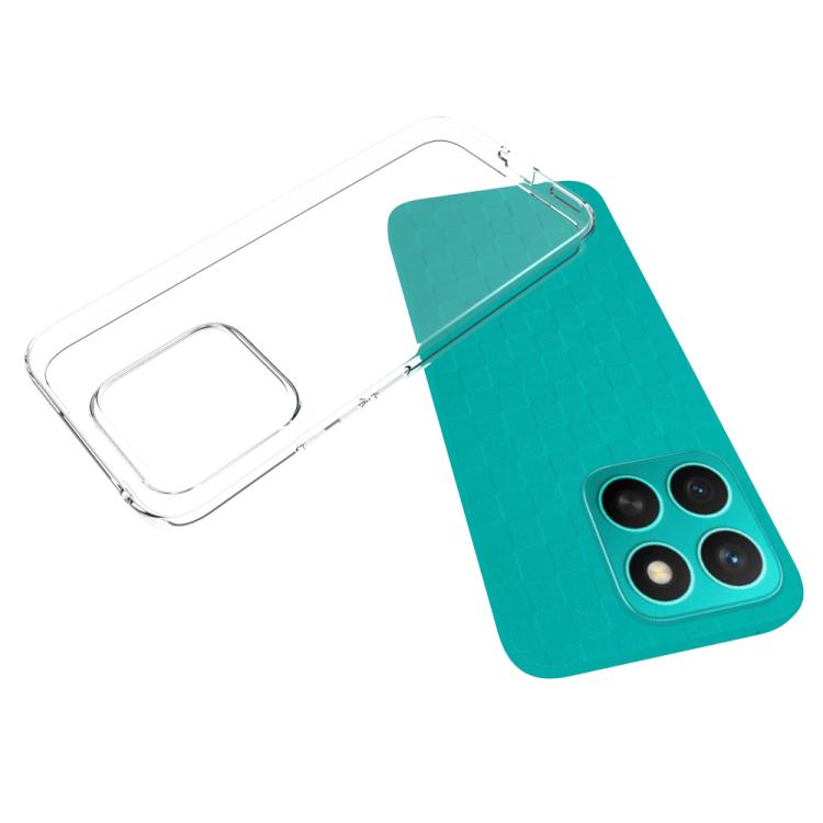 For Honor X8c 4G Waterproof Texture TPU Phone Case - Transparent